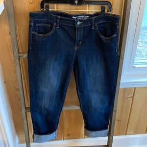 Gap straight cuff Capri jeans